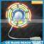 Summer promotion advertise soft pvc wing with led light message mini usb fan 12v