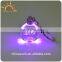 Novelty led glowing key ring,led flashing keychain,Multicolor LED light keychain