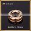Song A Metal rose gold Zinc alloy fancy eyelet small size 12mm metal eyelet for purse