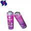 Dia.57mm Hot Sale Refillable Aerosol Spray Paint Can With Custom Logo Printing