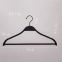 Super long black plastic hanger set factory nice anti-slip pants rack for garment store
