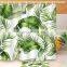 i@home bathroom polyester waterproof 3D digital green palm leaf print shower curtain
