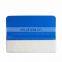 Car wrapping tool plastic vinyl 3mm wool felt squeegee