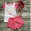 2018 Casual Happy Baby Clothes Set Kids Summer Girls 2pcs Girls Outfit