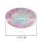 HQP-JJ012 HongQiang Manufacturer wholesale soft plush colorful warm pet dog rainbow bed
