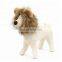Pet Costume Lion Mane Wig for Dog Cat Halloween Dress Up With Ears