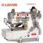 LT 500-01PUT-ST HIGH-SPEED INTERLOCK SEWING MACHINE WITH PNEUMATIC AUTO-TRIMMER WITH AUTO-THREAD WIPER