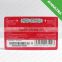 High quality CR80 CMYK printing PVC barcode card/pvc business card/barcode medical card