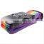 Geekdigg TSA 3-dial Luggage Straps Lock Adjustable Suitcase Travel Belt Rainbow