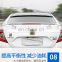 Factory forged plastic auto exterior accessories universal bumper universal trunk spoiler wing