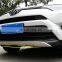 Car accessories stainless steel car front and rear bumper guard board style for toyota rav4 2016