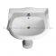 bathroom sanitary ware ceramic one piece pedestal basin