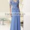 2014 New Arrive Elegant Mother of the Bride Dress with Beading and Appliques High Quality Boat Neck Mother of the Bride Dress
