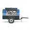 8 bar screw type energy saving air compressor for industrial