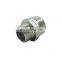 pipe fitting stainless steel ss 304 316L forging male thread BPS NPT hexagon reducing nipple