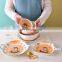 Creative household rice bowl baking binaural soup pot ceramic tableware