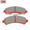1802 9791 Brake Systems Manufacturer Price Auto Car Parts Spare Ceramic Disc Front Brake Pads For chevrolet