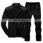 Manufacturer customized men's plus size spring and autumn casual sports suit stand collar fashion 2-piece jogging suit