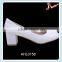 White snake print upper italian matching shoe and bag stylish lady fashion dress shoes