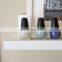 Floating Wall Shelf with Picture Ledge White Wood Wall Mount Shelf