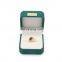 New arrival design custom logo printed buckskin PU leather jewelry boxes
