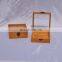 Custom Logo Cheap Wooden Box Hinge Lid Wood Keepsake Gift Boxes