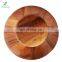 Wholesale High Quality Large Acacia Wood Wave Serving Bowl For Fruits Salads