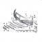 OEM 51117202885 Head Light Lamp Washer Jet Cover Flap Door Spring for BMW
