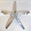 QCP-E12 salon hairdressing vintage heavy duty massage bed hydraulic stylist metal barber chair base chrome iron star base
