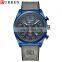 CURREN 8392 Men Quartz Wristwatches Fashion Luxury Chronograph Watches With Leather Casual Sport men Wristwatch