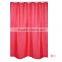 High quality hotel hookless decorative shower curtain, clear jacquard shower curtain