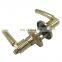 CE certification customized zinc home hotel security night handle separate door lock set with latch