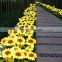 New Outdoor Waterproof Flowers Landscape Lamps Decorative Solar Light Led for Garden Sunflower Stake Lawn Lights