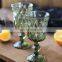 New 10 Oz Vintage Green Wine Glasses Goblet Wine Glass Copas De Vino Goblet Copas De Cristal For Wedding Decorations