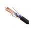 Hybrid cable copper and fibre optic