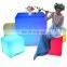 led cube rgb 40x40x40 /Fashion Bar club rechargeable LED furniture bar led cube light seating chair hookah lounge furniture
