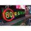 LED Digit Traffic Sign Highway Variable Message Board High Brightness Road Gantry LED Display Screen