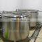 Stainless steel round open no cone German style fermentation tank