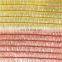 Orange yellow barrier fence net mesh knitting barrier nets