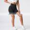 Tik Tok Hot Sale Seamless Yoga Shorts Scrunch Booty Butt Lift Short Pants High Waist Gym Fitness Running Wear Clothing