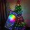 5M 10M 5V smart RGB light strip high quality remote strip lamp Multicolor 24key remote led strip for christmas decoration