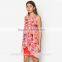 Women casual fashion comfortable dress design with digital printing D316