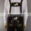 German outfit Trachten Wears / Oktoberfest Lederhosen / Kurze Lederhose / Bavarian Shorts / Leather Pants