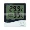 Desktop Wireless Digital Thermometer Hygrometer With Clock