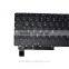 Professional Spanish keyboard Replacement For Laptop Macbook Pro A1286 2008-2012