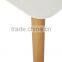 WH-4145 White Solid Wood Dining Table CRW Furniture