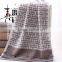 Factory customized jacquard 100% cotton face towels