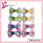 May new hair jewelry wholesale kids ribbon bow hair clip,package bows hair bows