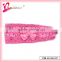 Chinese supplier factory wholesale crochet knitted headwear hairband with ribbon bow (036-037)