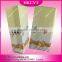 popcorn packaging bags/ kraft paper bag with window